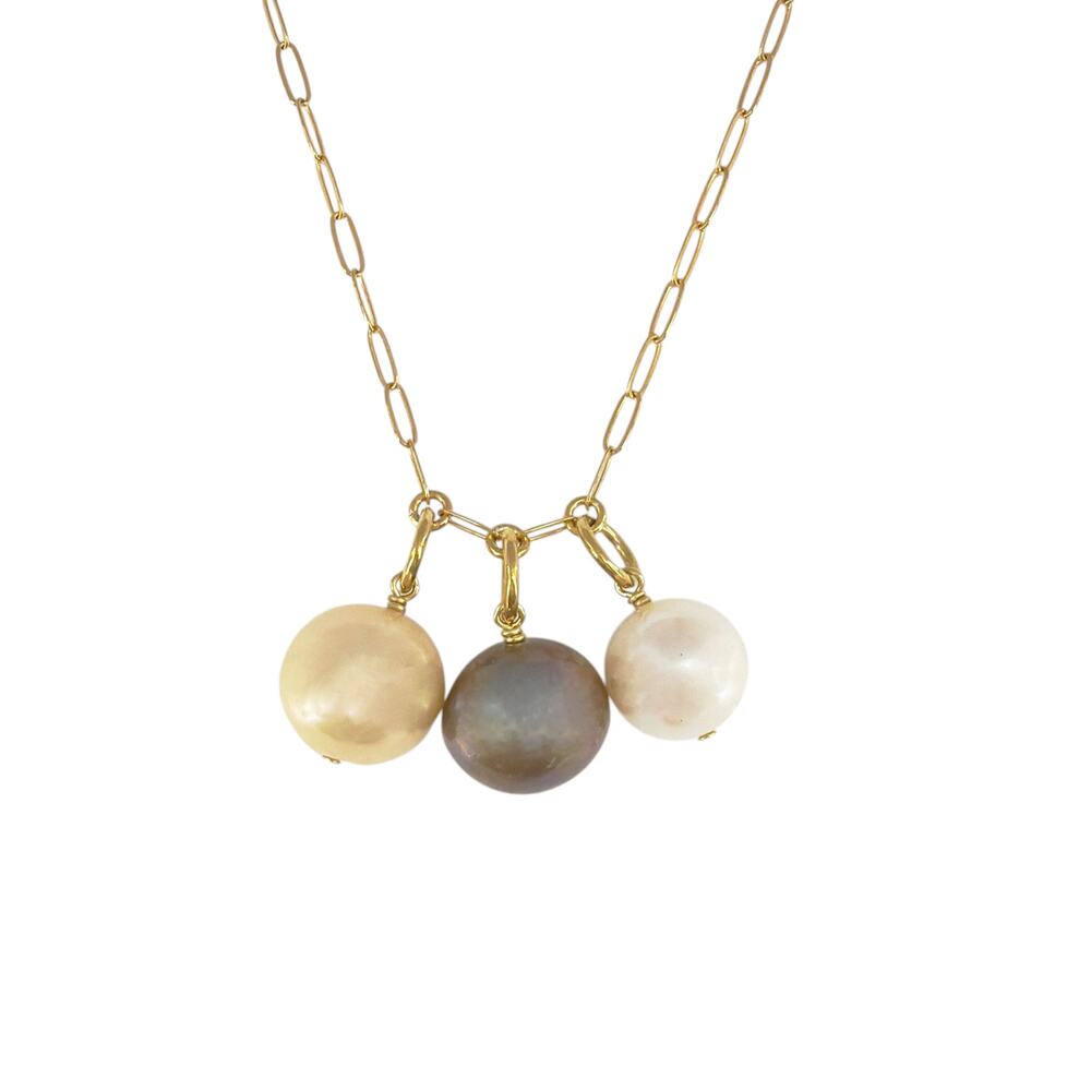 CHAN LUU Ombre Pearl Necklace - Picture 6 of 9